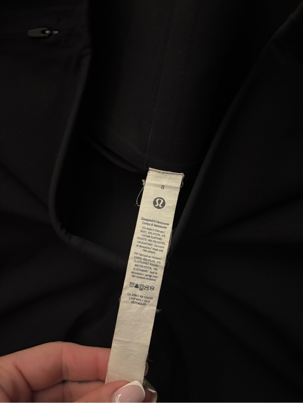 Lululemon Smooth Fit Pull-On High-Rise Pant
Regular  Black - Picture 4 of 6